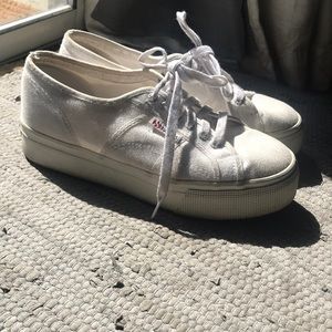 Superga platform sneakers